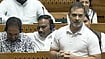 BJP Calls Rahul Gandhi ‘Gaddar’, Alleges Congress Links To Foreign Groups Behind Protests | Photo: Sansad TV : Rahul Gandhi in Lok Sabha